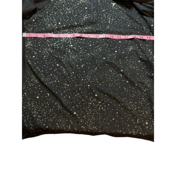 Womens Old Navy Active Wear Go Dry Black Quarter Zip Sweatshirt Size Large - Picture 7 of 10